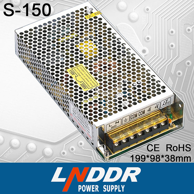 廠家直銷 S-150W-15V單組輸出開關(guān) 電源 15V恒壓開關(guān) 電源