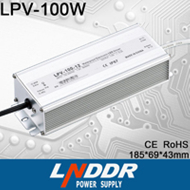 供應(yīng)LPV-100W-36V/2.7A LED戶外防水 電源 27V恒壓 電源